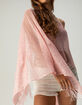 FULL TILT Womens Off The Shoulder Sequin Poncho image number 6