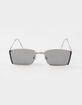 RSQ Metal Rectangle Sunglasses image number 2