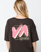 RVCA Jet Frame Womens Boyfriend Tee image number 1