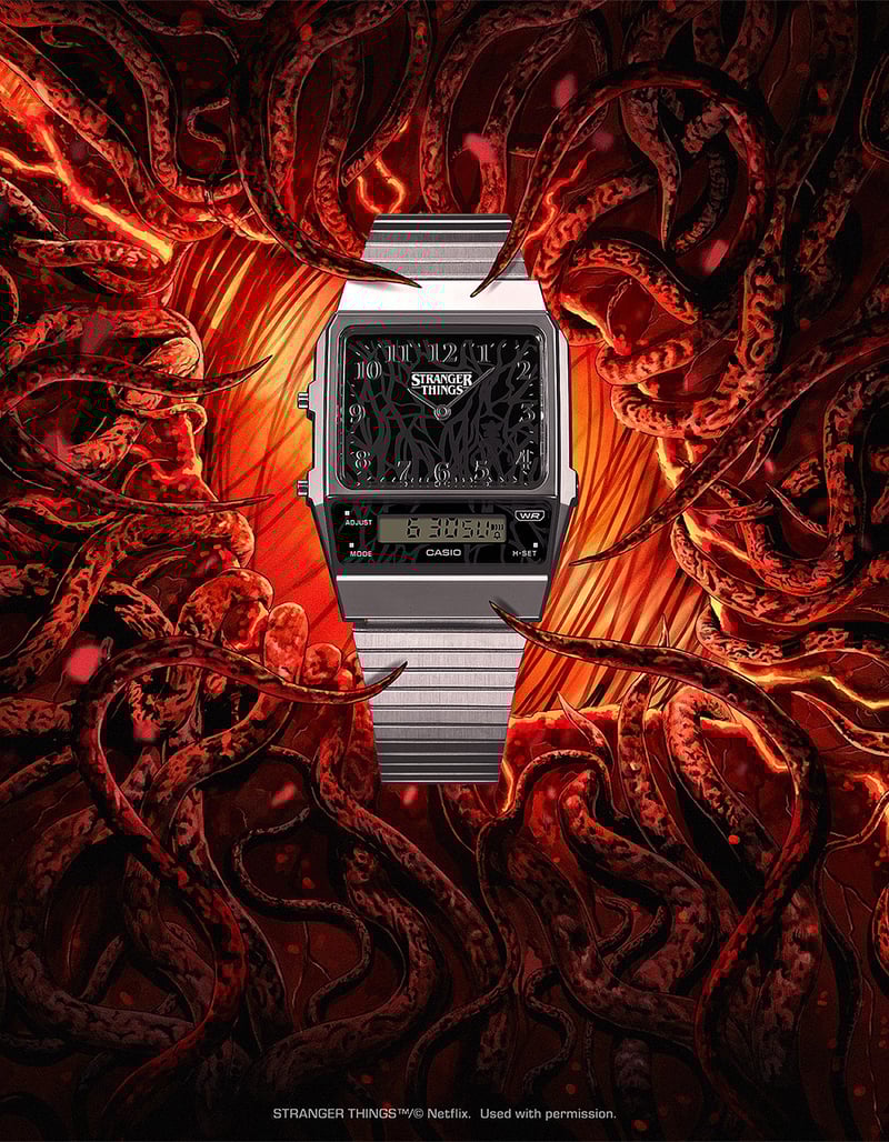 CASIO x Stranger Things AQ800EST-1A Watch image number 5