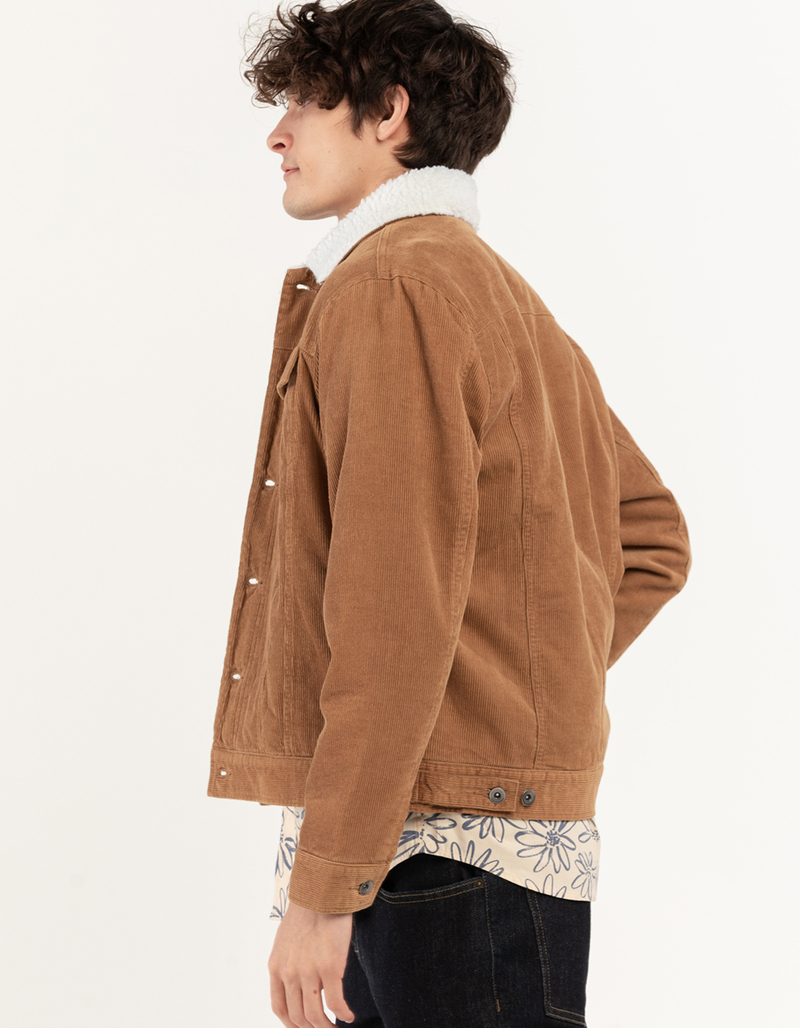 RSQ Mens Sherpa Lined Corduroy Jacket image number 3