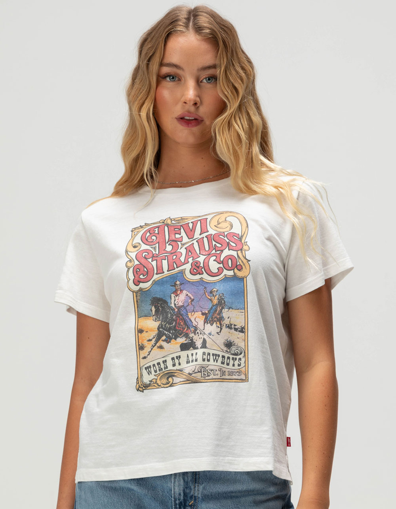 LEVI'S Worn Womens Boyfriend Tee image number 0