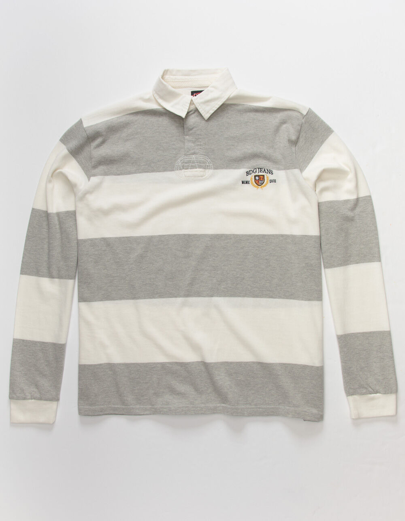 BDG Crest Mens Rugby Polo Shirt image number 0