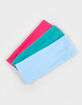 FULL TILT 3 Pack Solid Butter Soft Headbands image number 1