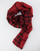 Red Buffalo Checker Scarf image number 1