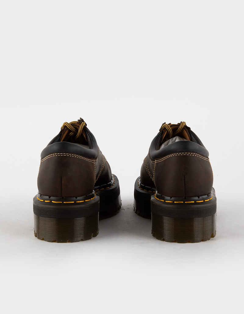 DR. MARTENS 8053 4i Quad Arch Womens Platform Shoes - BROWN