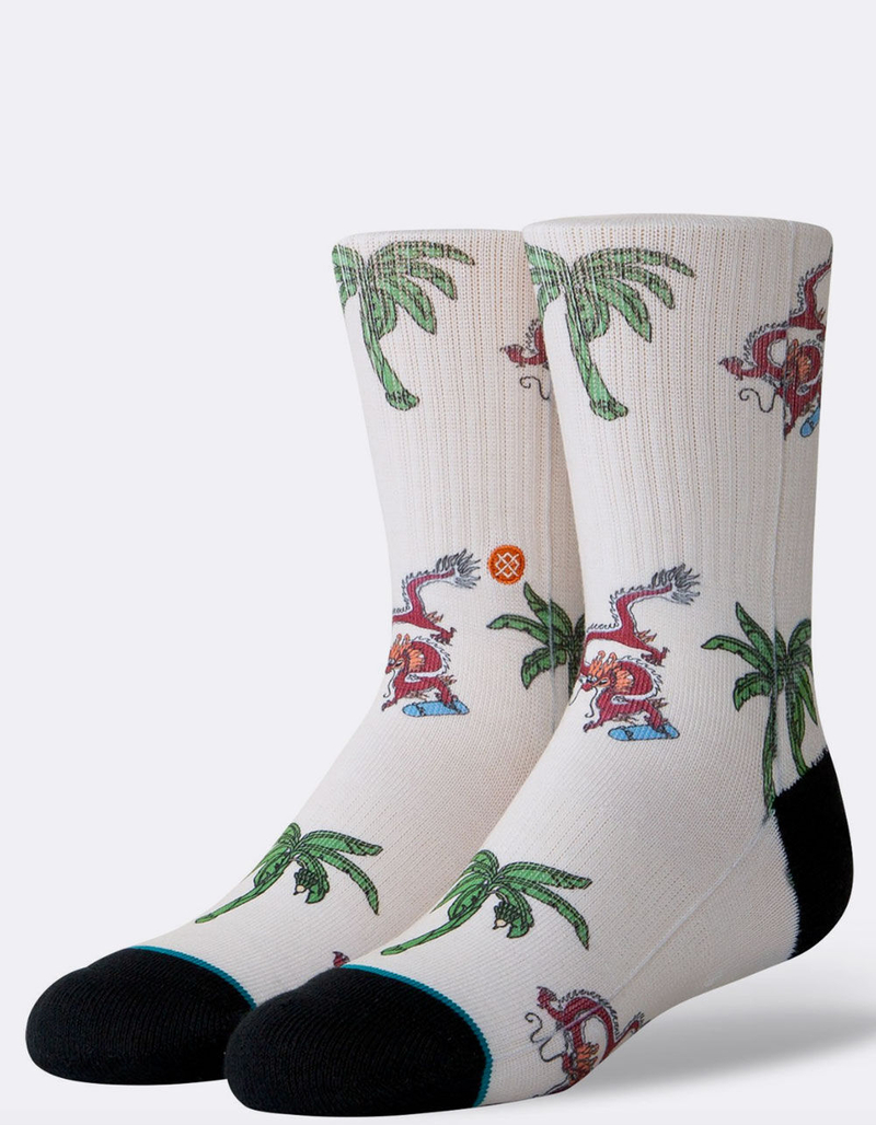 STANCE Skating Dragon Kids Crew Socks image number 0