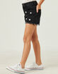 HAYDEN Embroidered Floral Girls Shorts image number 4