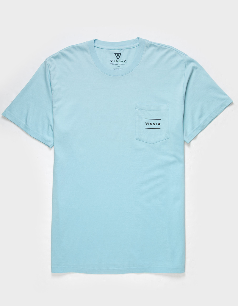 VISSLA Masters Of Stoke Mens Pocket Tee image number 1