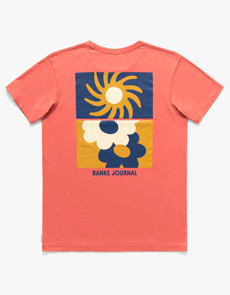 BANKS JOURNAL Pop Heart Classic Mens Tee image number 0