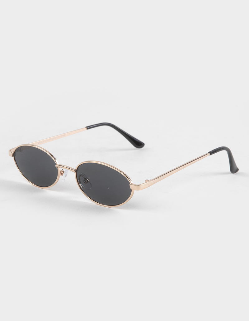 RSQ Oval Metal Sunglasses image number 0