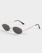 RSQ Oval Metal Sunglasses image number 1