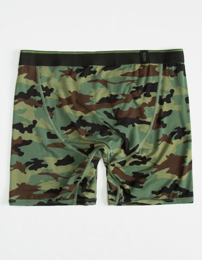 BN3TH 2 Pack Black & Camo Mens Boxer Briefs image number 1