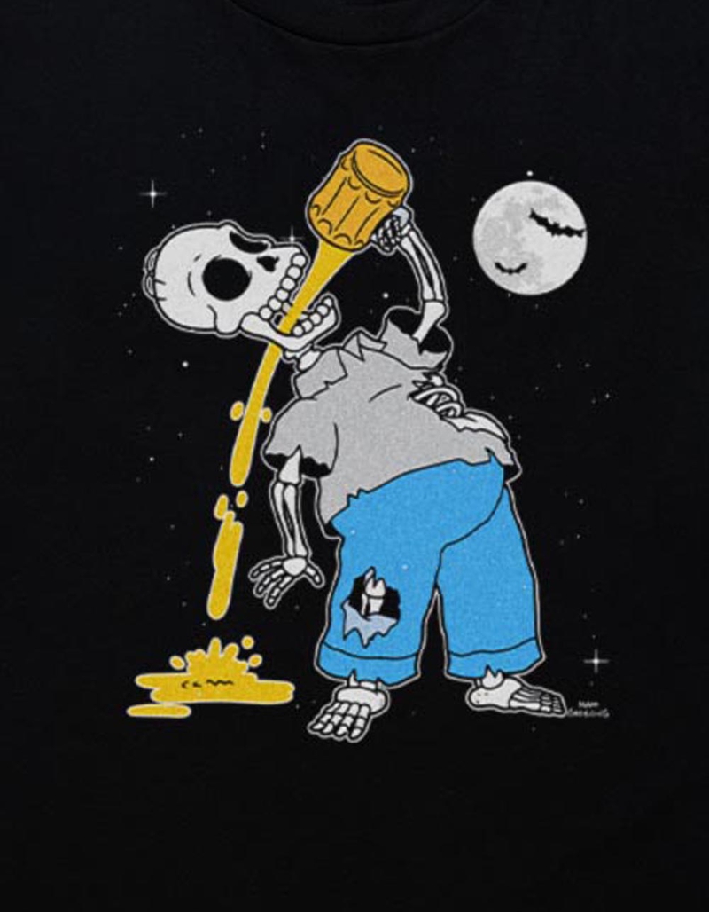 THE SIMPSONS Homer Skeleton Unisex Tee image number 1