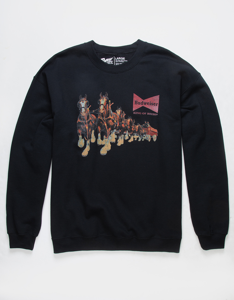 BUDWEISER Clydesdales Mens Crewneck Sweatshirt image number 0