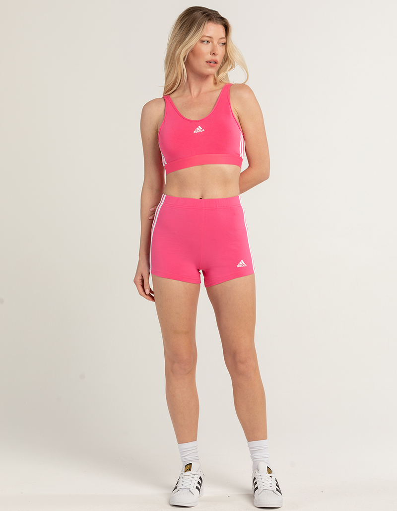 ADIDAS 3-Stripe Womens Crop Bralette image number 3