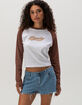RUSTY Ellis Low Rise Womens Denim Shorts image number 1