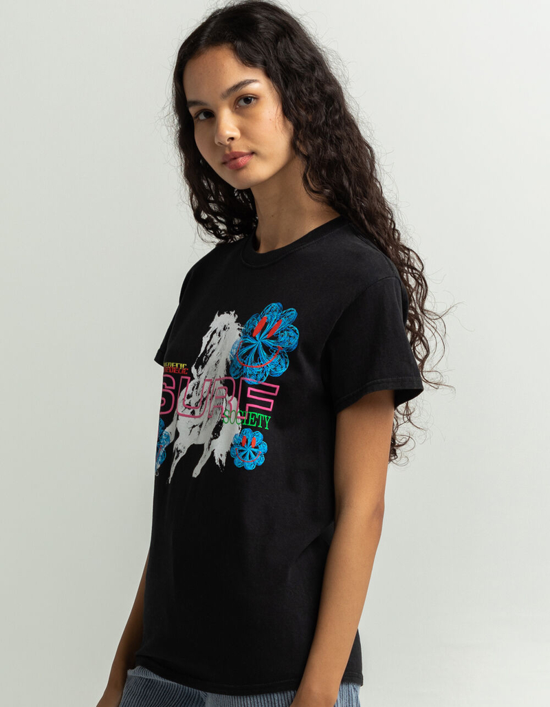 CONEY ISLAND PICNIC Psychedelic Womens Tee image number 1