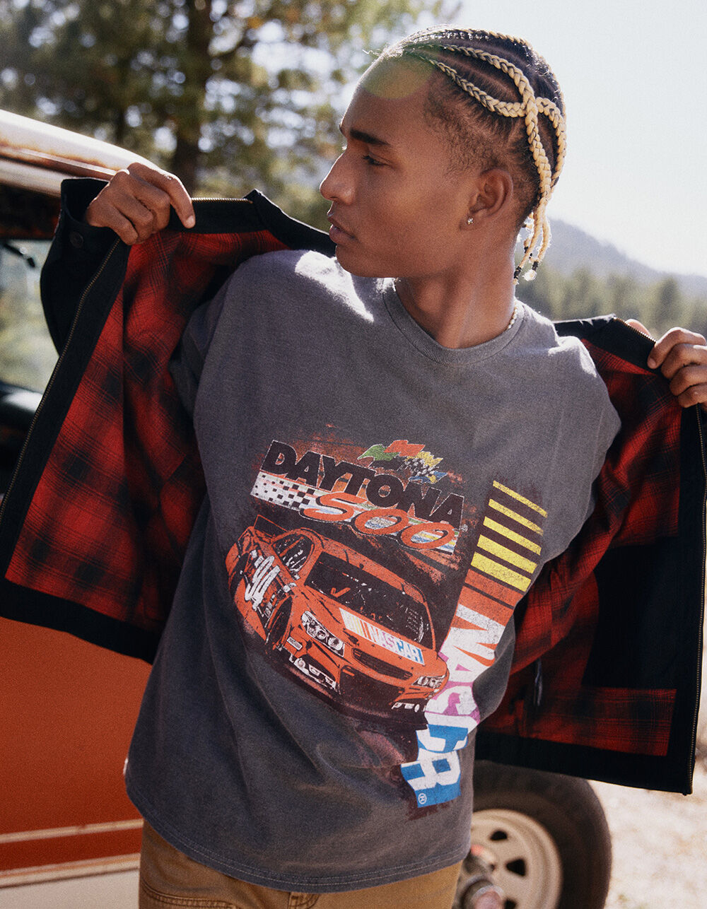 NASCAR Daytona Mens Tee - BLACK | Tillys