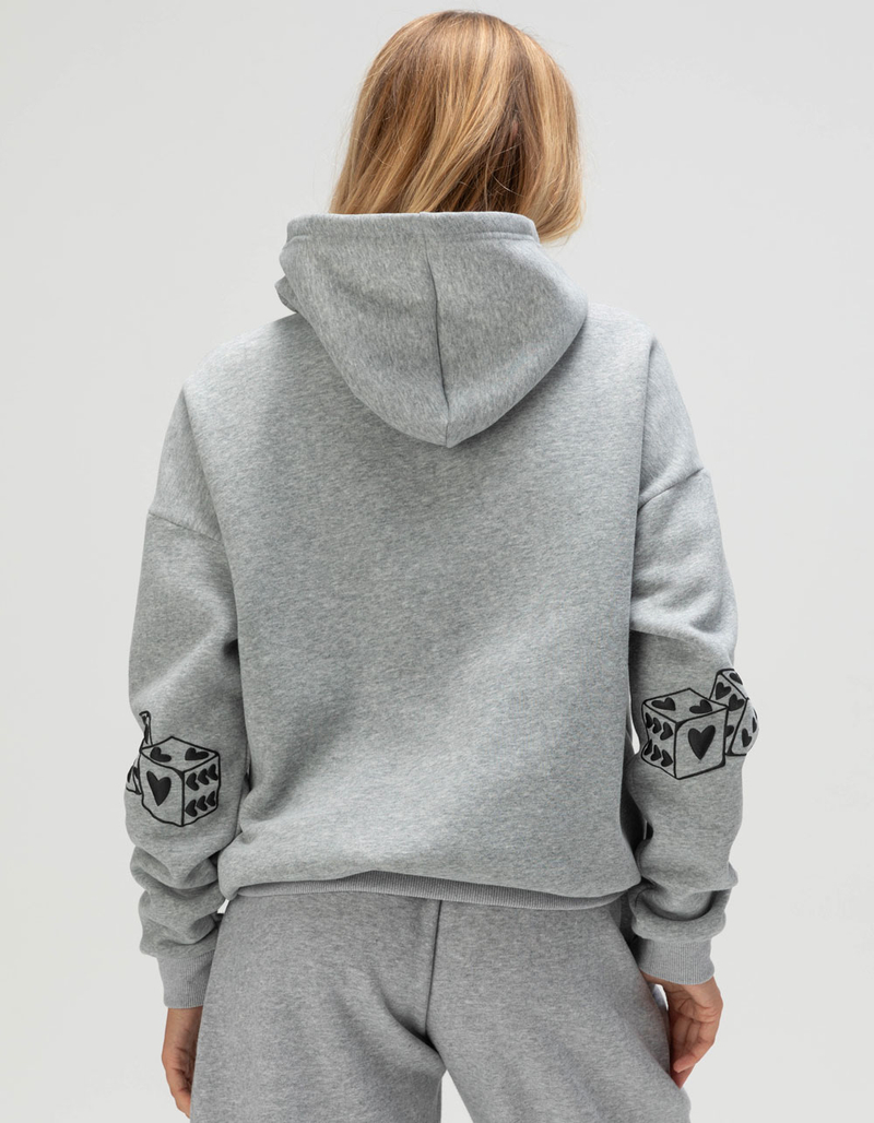 FULL TILT Dice Print Womens Hoodie image number 0