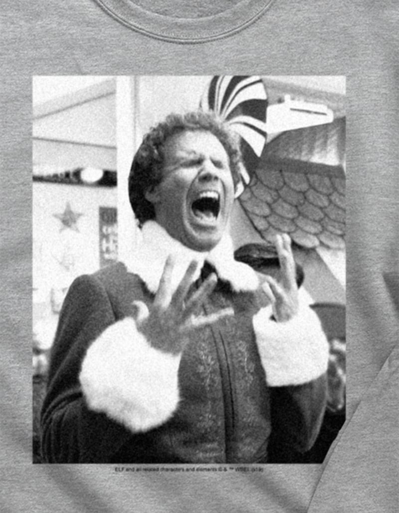 ELF Screaming Buddy Unisex Crewneck Sweatshirt image number 1