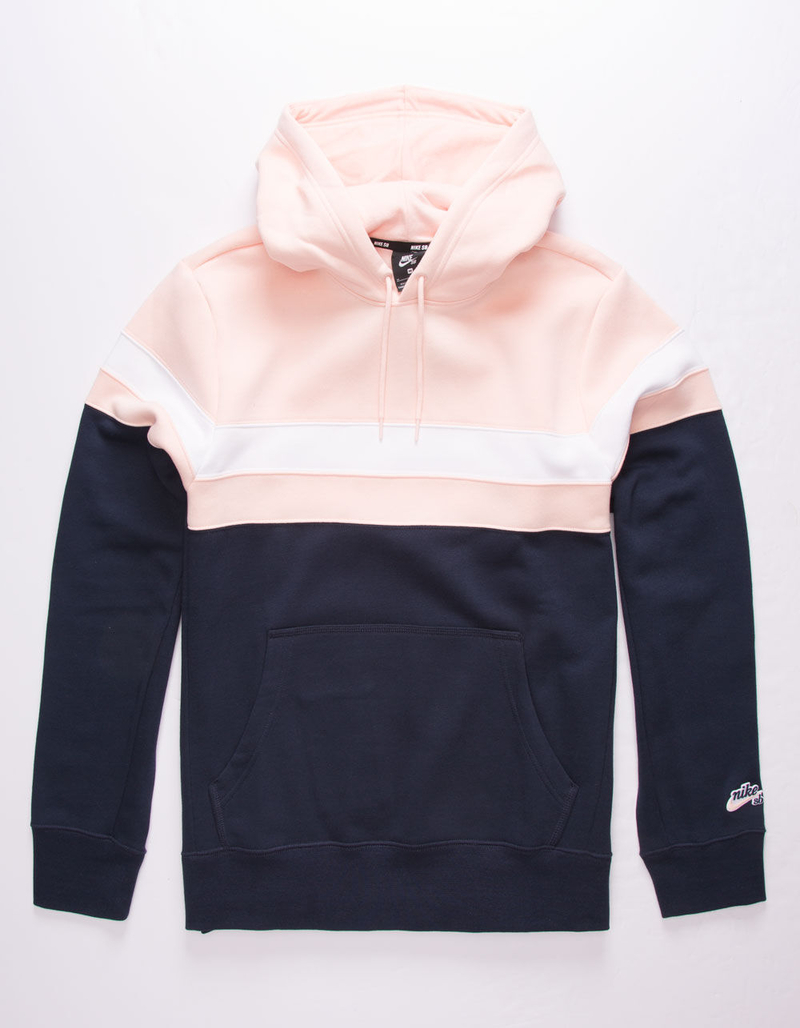 NIKE SB Icon Washed Coral Mens Hoodie image number 0