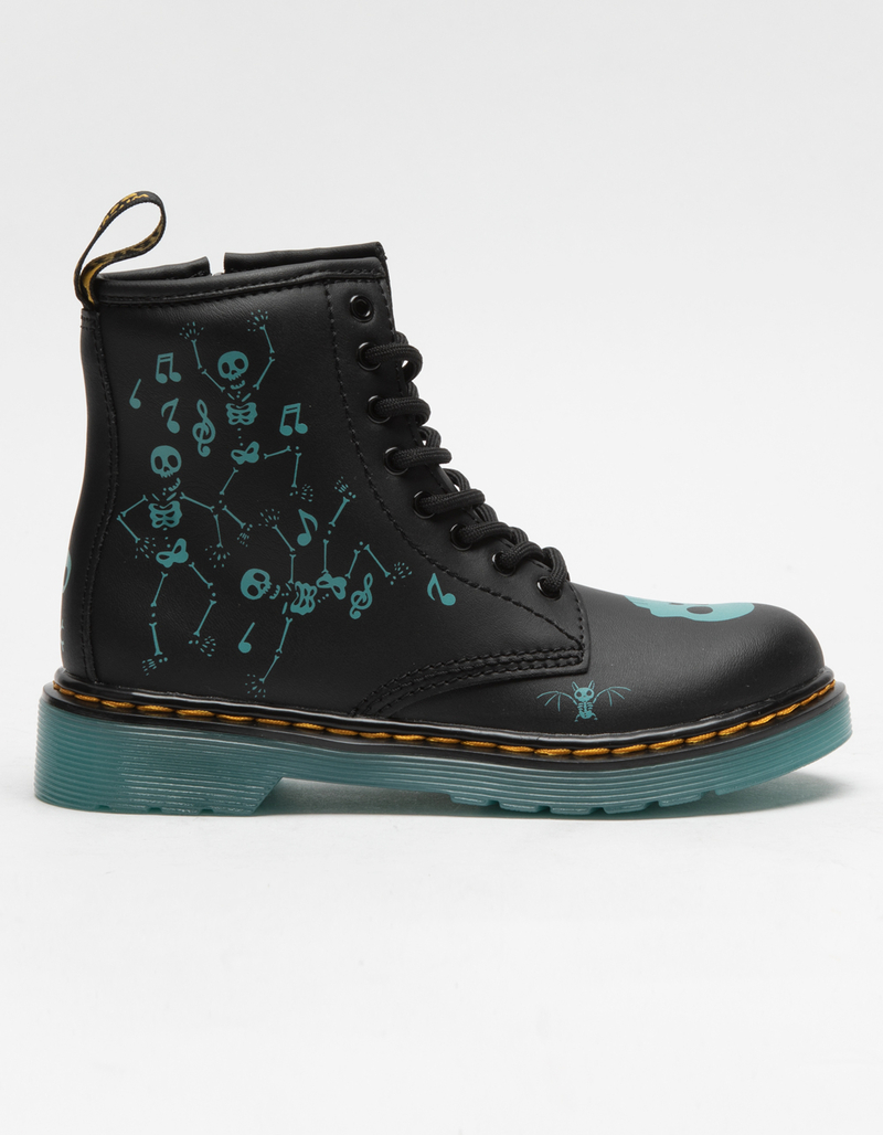 DR. MARTENS 1460 Girls Skelly Boots image number 1