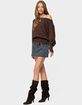 EDIKTED Off Shoulder Oversized Sweater image number 4
