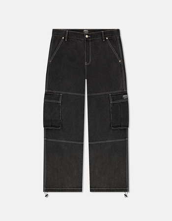 WESC Baggy Denim Mens Cargo Pants Primary Image