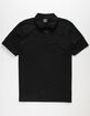 HURLEY Harvey Dri-Fit Mens Black Polo Shirt