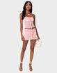 EDIKTED Solange Ruffle Mesh Mini Skirt image number 3