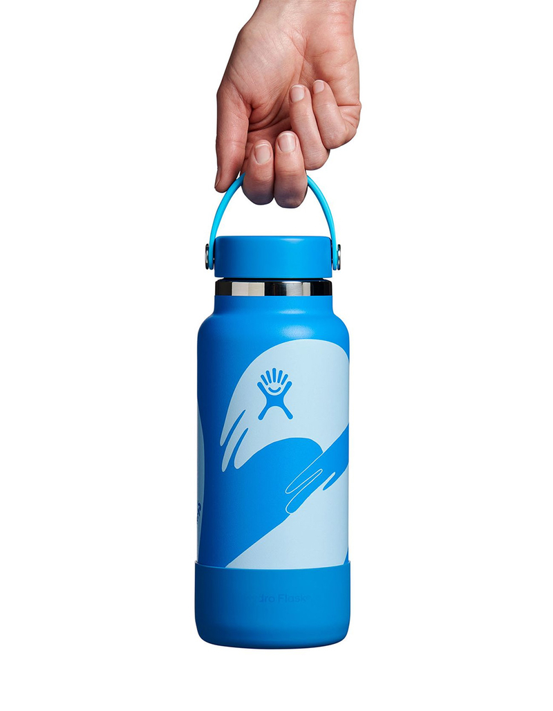 HYDRO FLASK Ty Williams 32 oz Wide Mouth Water Bottle Surf Artist Series - Limited Edition image number 1