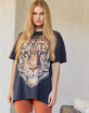 RSQ Tiger Womens Oversized Tee image number 4
