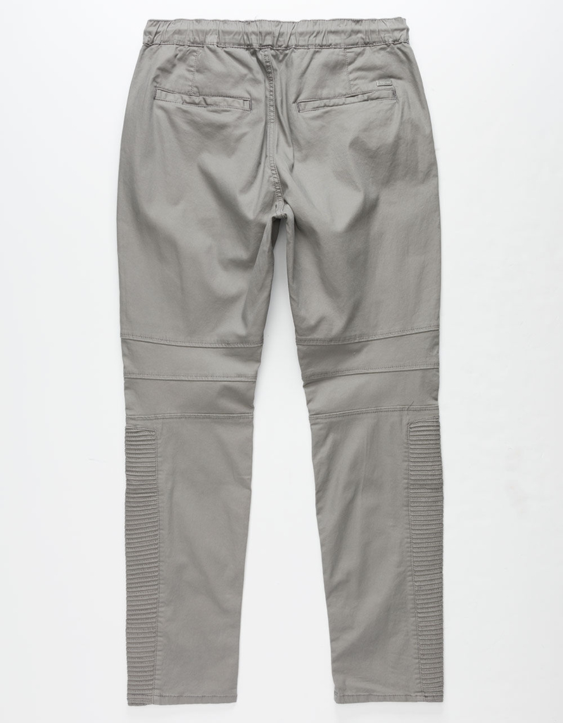 EAST POINTE Dan Mens Twill Moto Jogger Pants image number 1