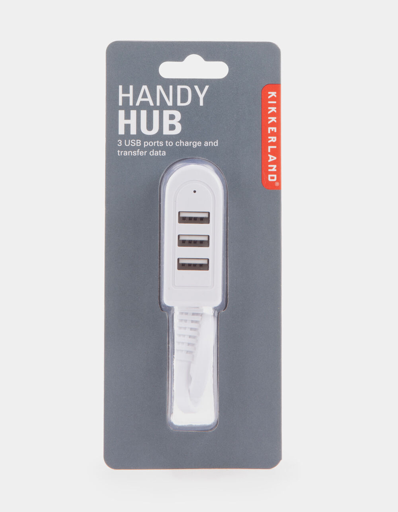 KIKKERLAND The Handy Hub 3-Port USB Hub image number 1