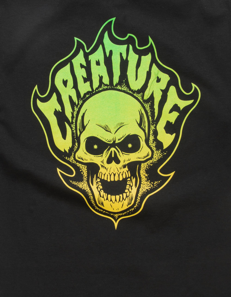 CREATURE Bonehead Flame Mens Tee image number 2