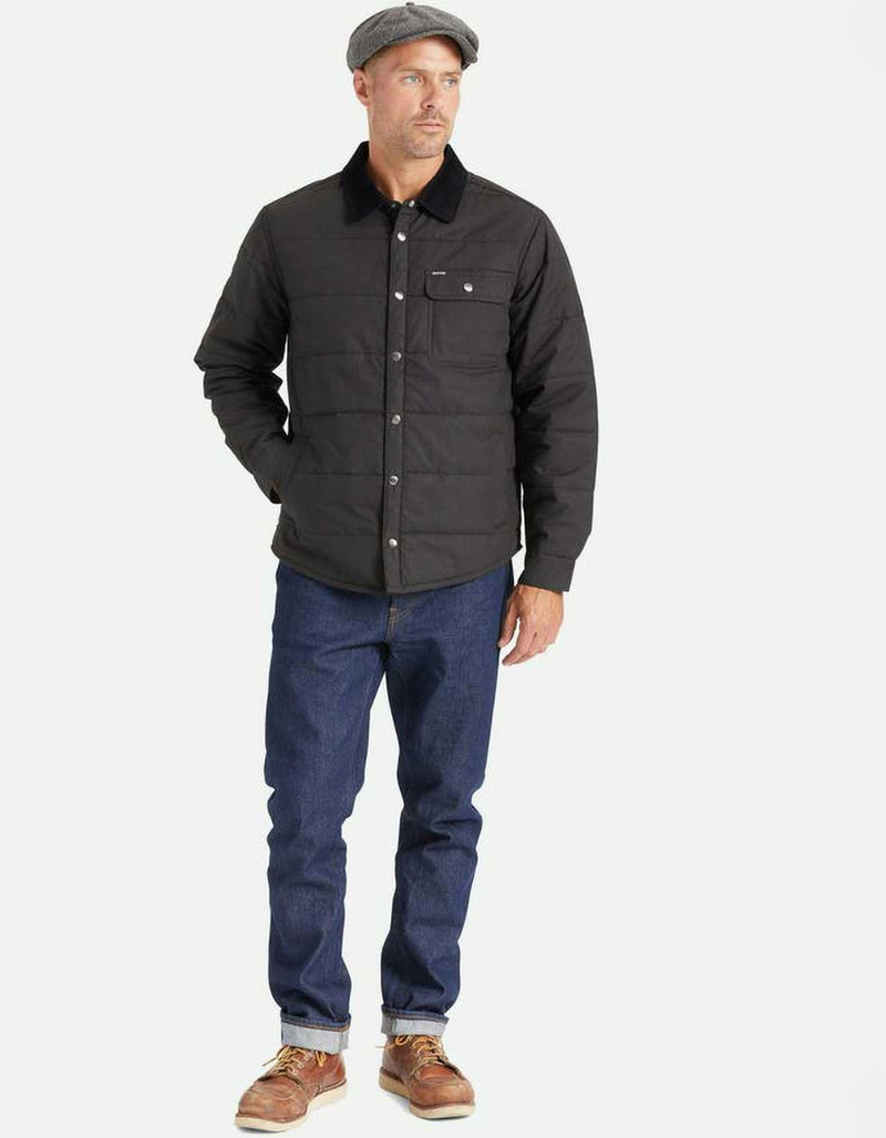 BRIXTON Cass Mens Black Jacket image number 4