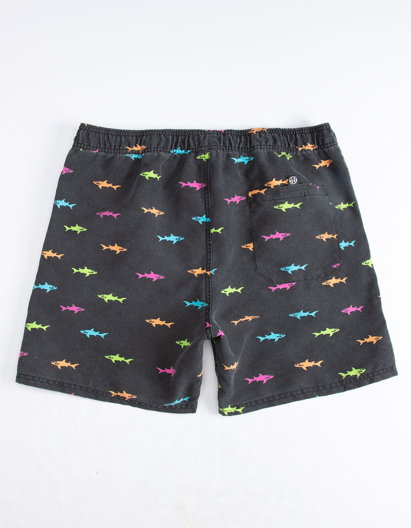 MAUI AND SONS Neon Chubby Mens Volley Shorts image number 1