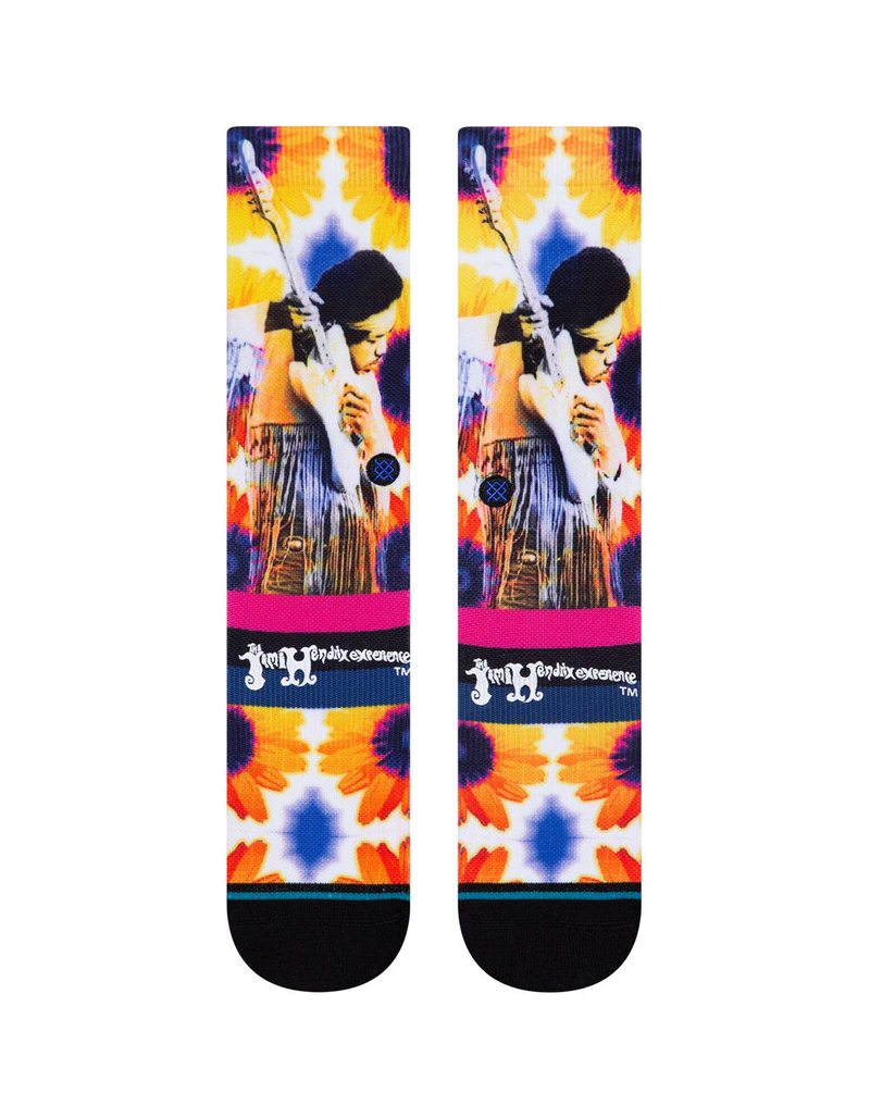 STANCE Jimi Sunflowers Mens Crew Socks image number 1