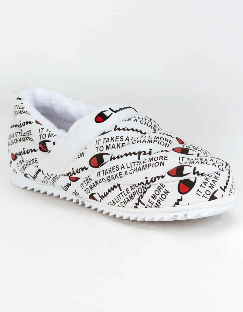 CHAMPION Varsity Reflective Mens Slippers image number 0