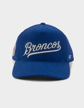 47 BRAND Denver Broncos Golden Age Cord '47 Hitch Strapback Hat Alternative Image