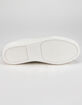 SODA Croft Platform Womens White Slip-On Sneakers image number 6