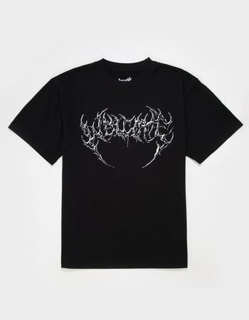 WELCOME SKATEBOARDS Chrome Fang Mens Boxy Tee WELCOME SKATEBOARDS Chrome Fang Mens Boxy Tee Primary Image