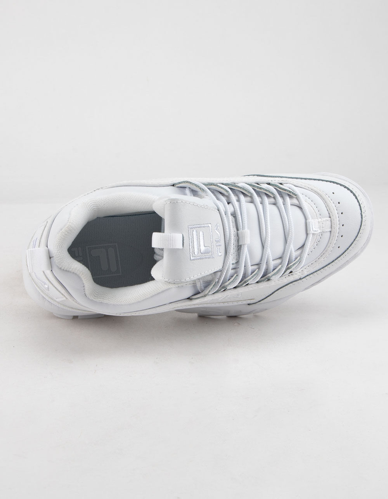 FILA Disruptor 2 Premium White Womens Shoes image number 2