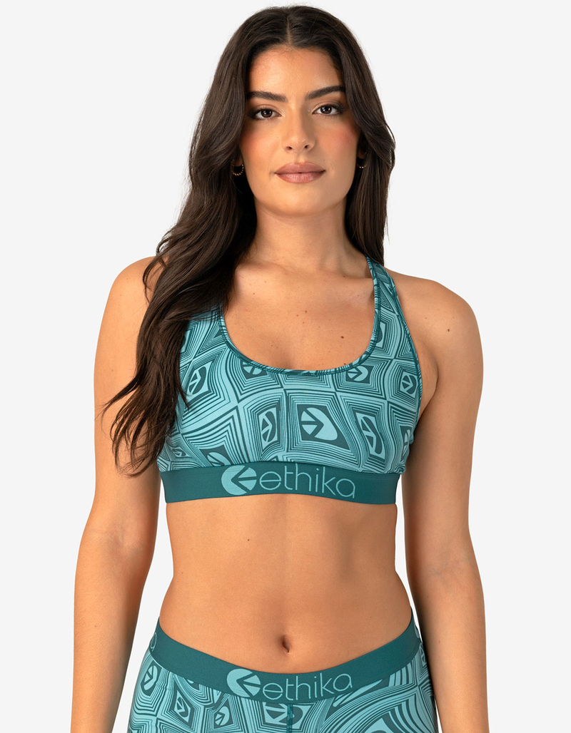 ETHIKA Warped Mind Womens Sports Bra image number 0