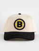 AMERICAN NEEDLE Boston Bruins Burnett NHL Snapback Hat image number 2