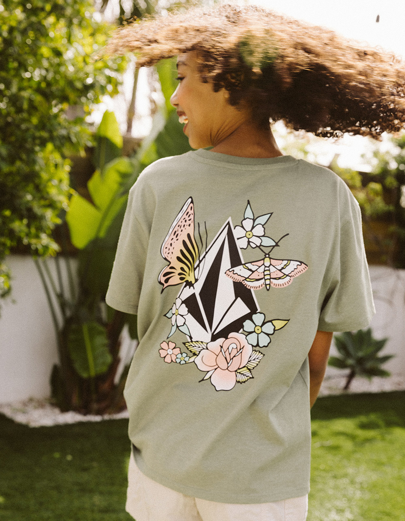 VOLCOM Butterfly Stone Girls Boyfriend Tee image number 0