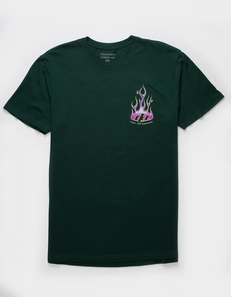 TROY LEE DESIGNS Classic Flames Mens Tee image number 1