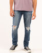 RSQ Mens Slim Taper Jeans image number 2