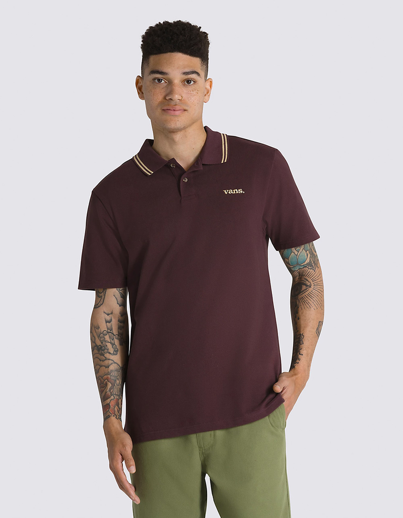 VANS Halfcrest Mens Polo Shirt image number 2